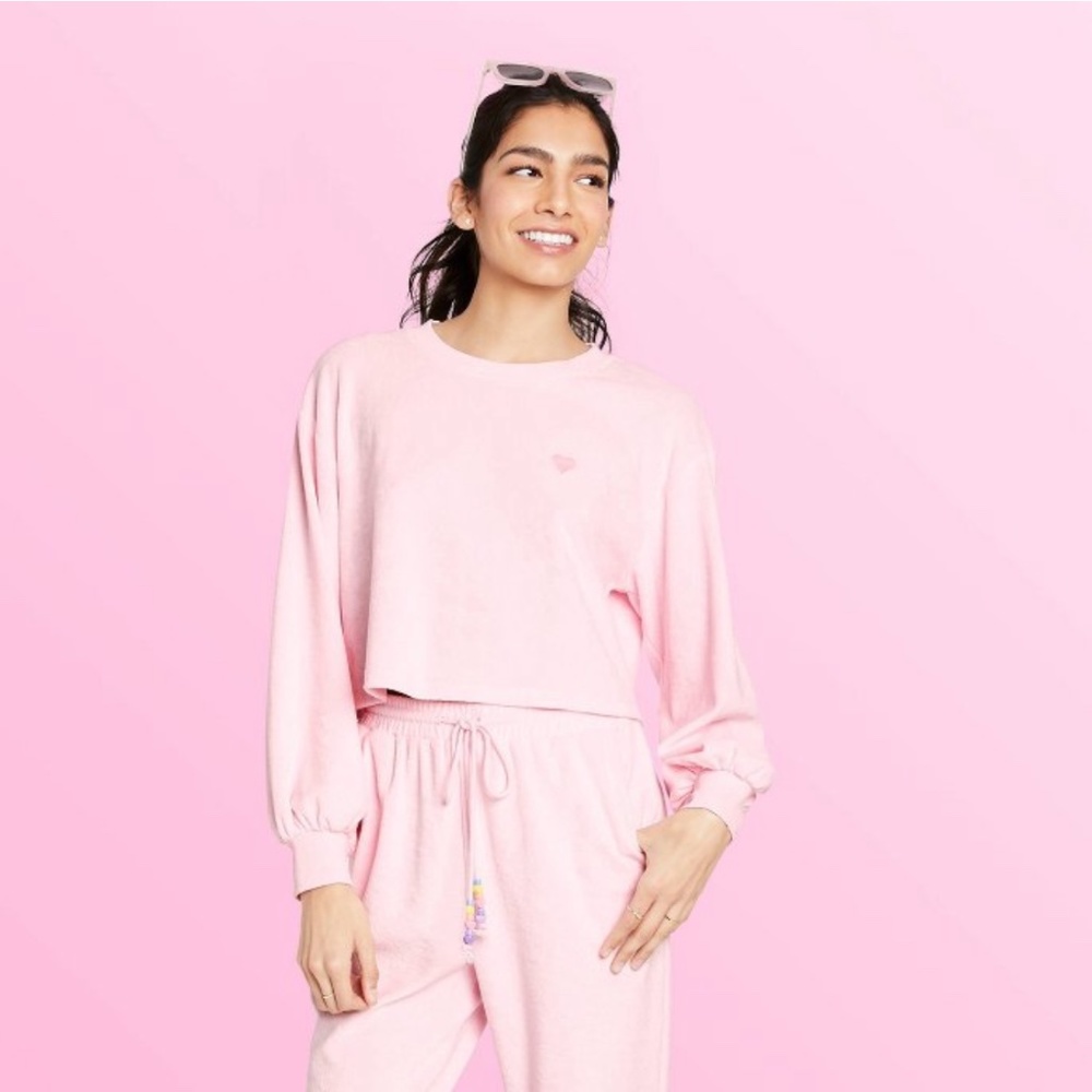 Stoney Clover Lane Cropped Sweatshirt